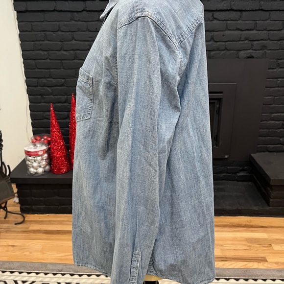 Gap Denim NWTS Denim Button Down Shirt - Picture 6 of 8